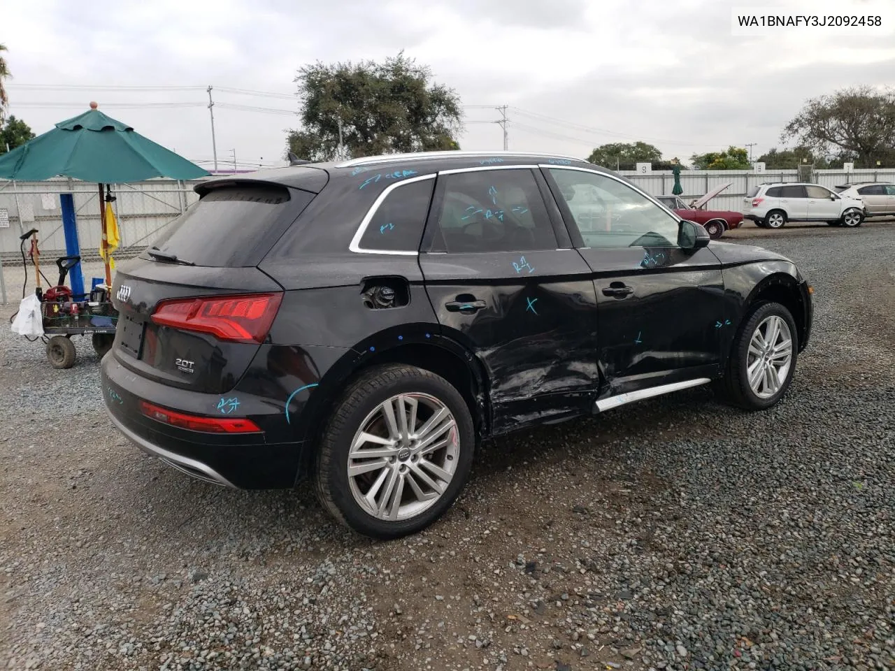 WA1BNAFY3J2092458 2018 Audi Q5 Premium Plus