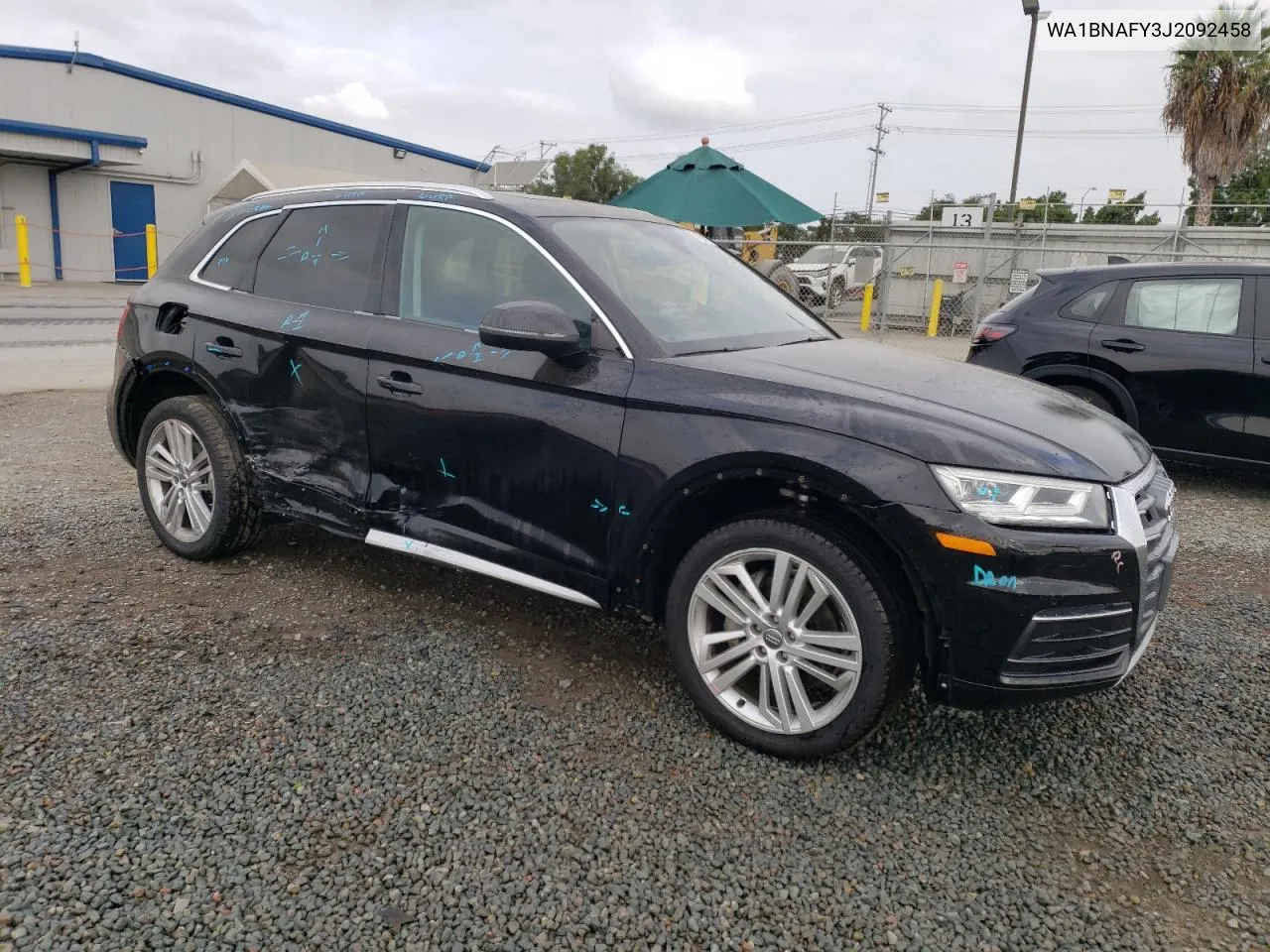 WA1BNAFY3J2092458 2018 Audi Q5 Premium Plus