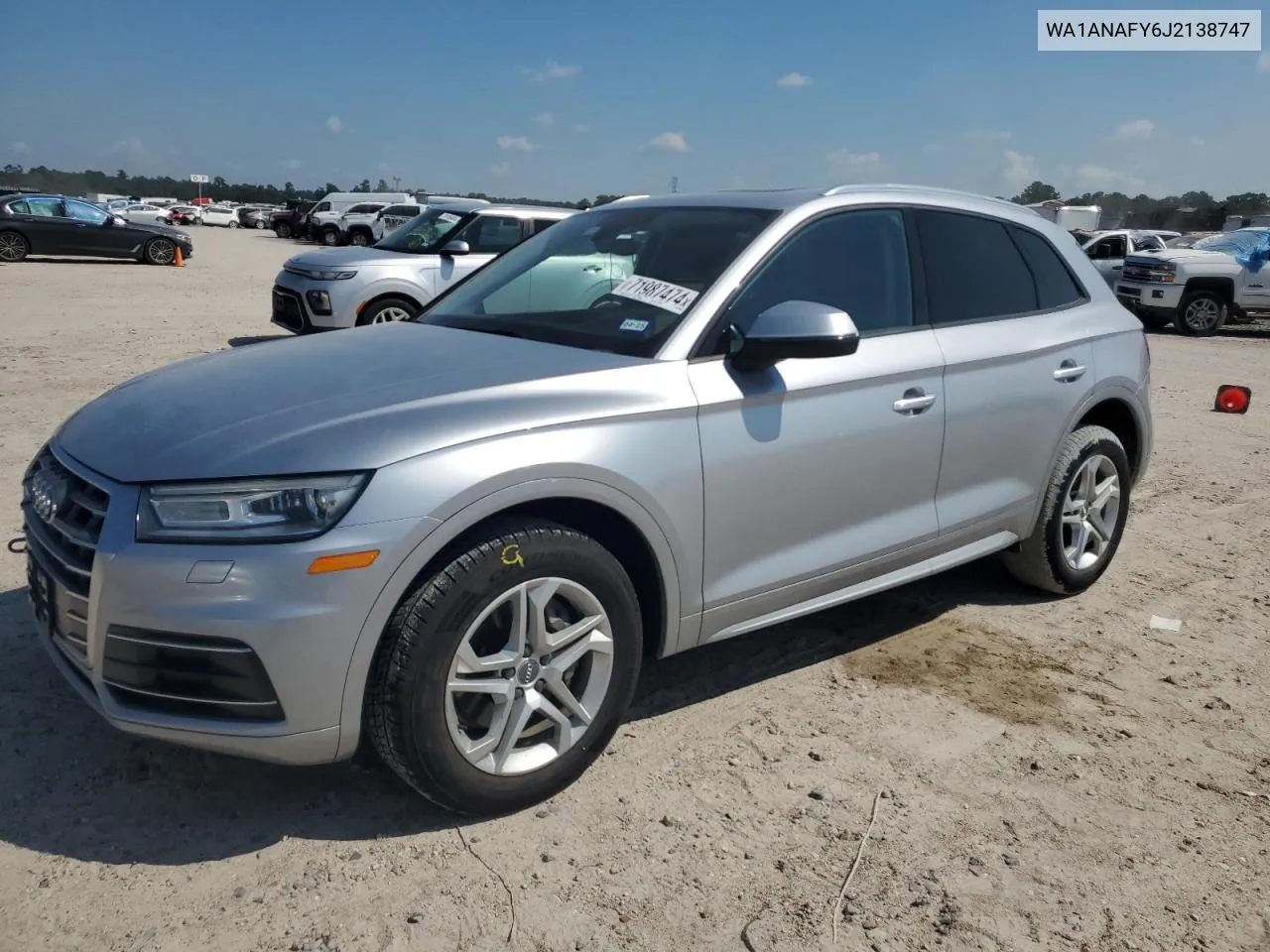 WA1ANAFY6J2138747 2018 Audi Q5 Premium