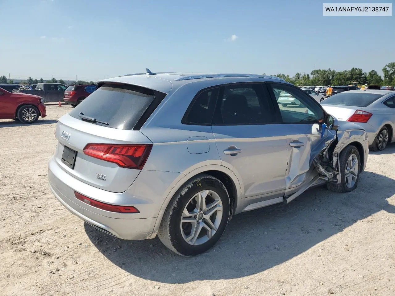 WA1ANAFY6J2138747 2018 Audi Q5 Premium