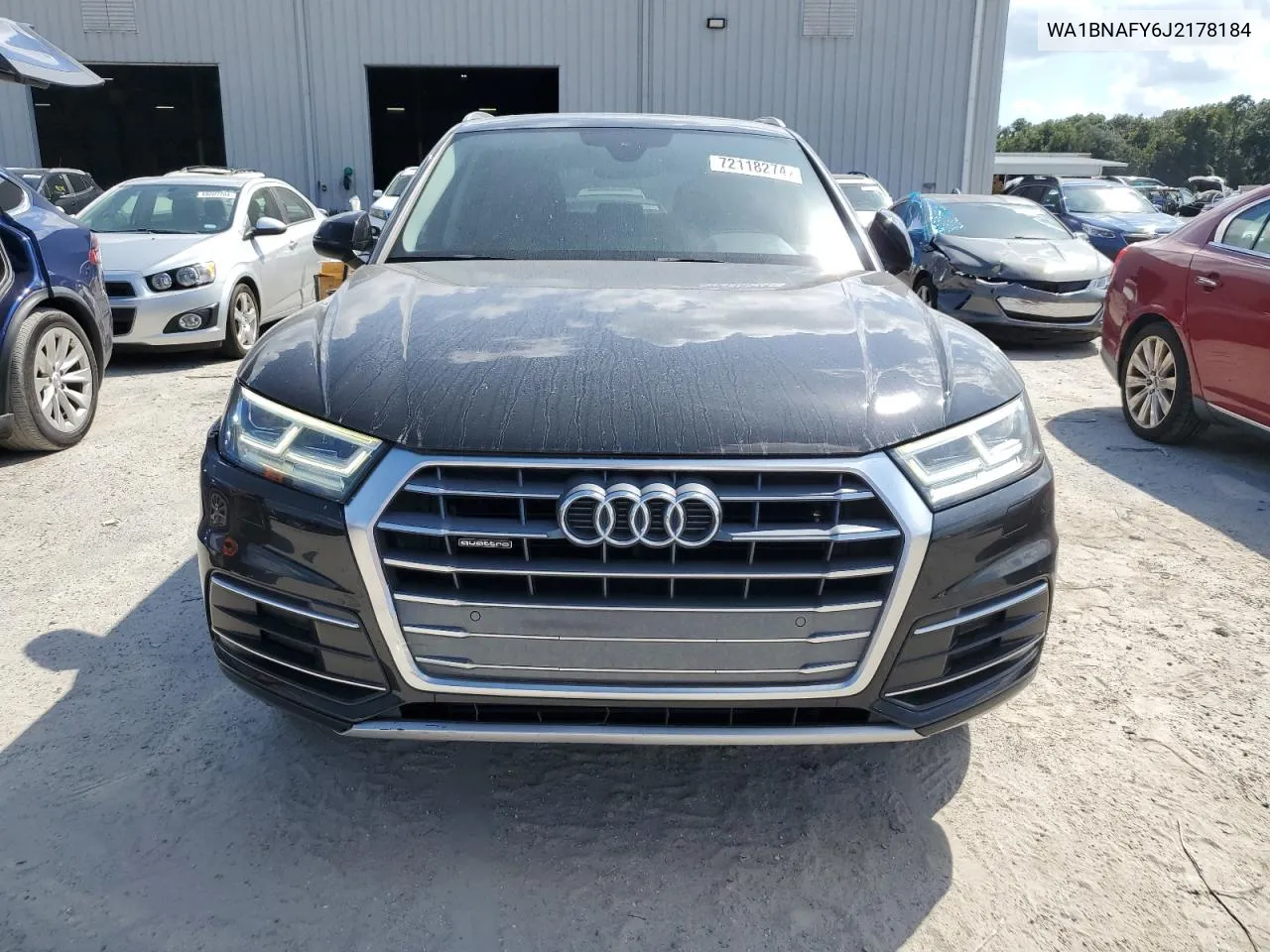 2018 Audi Q5 Premium Plus VIN: WA1BNAFY6J2178184 Lot: 72118274