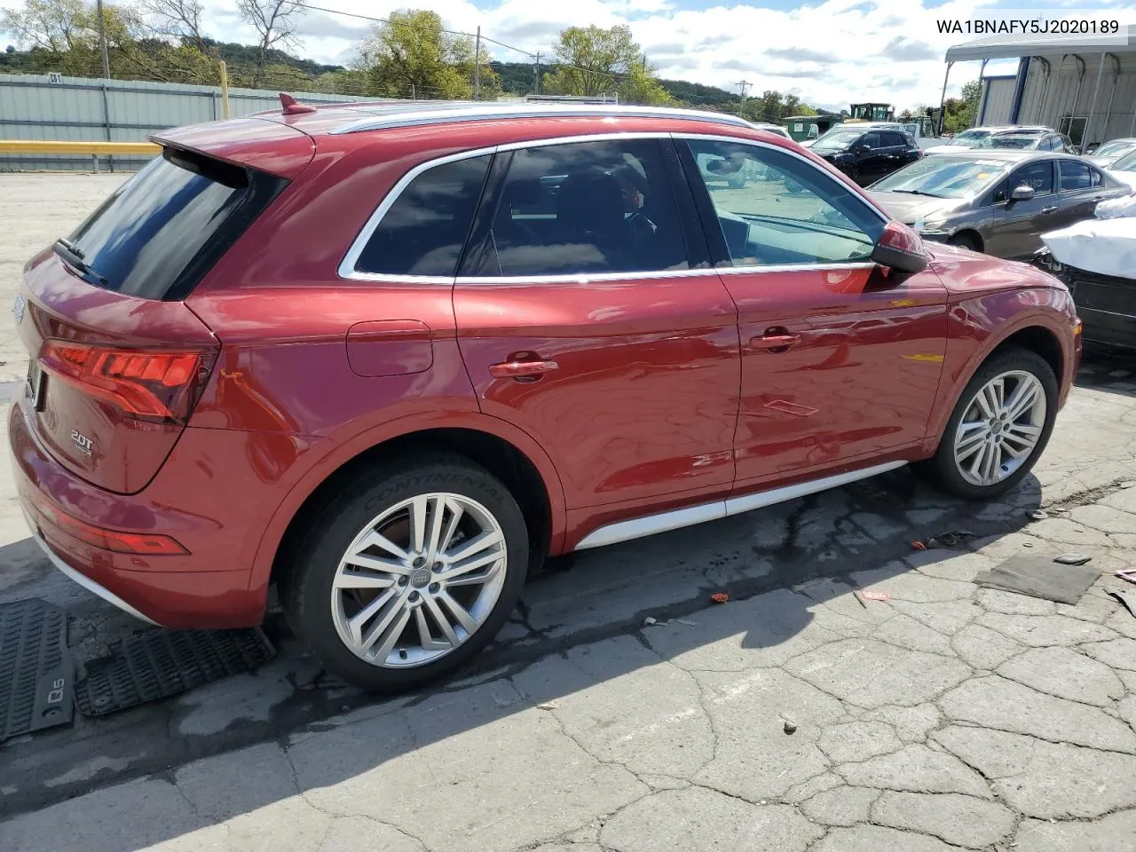 2018 Audi Q5 Premium Plus VIN: WA1BNAFY5J2020189 Lot: 72221434