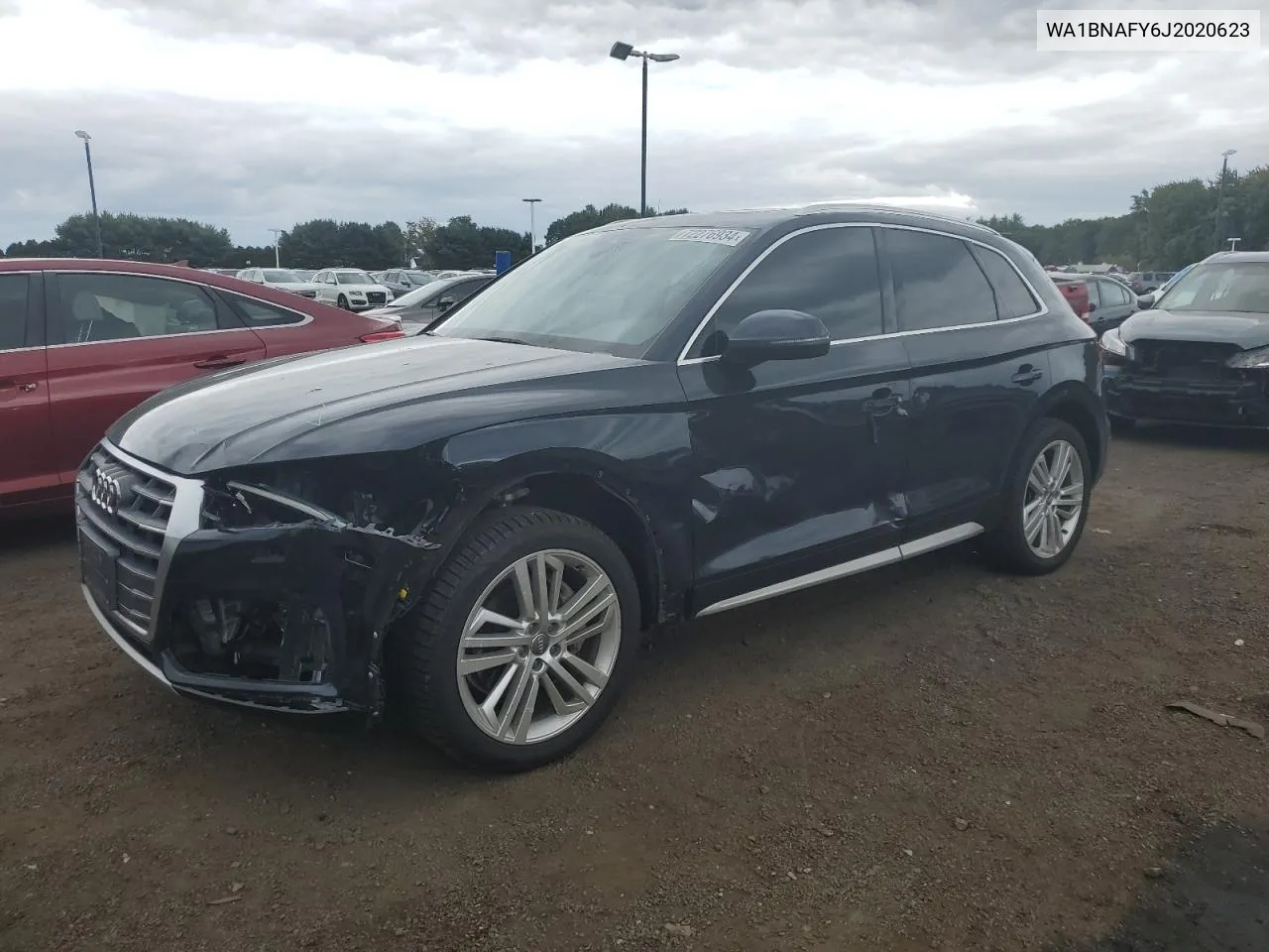 2018 Audi Q5 Premium Plus VIN: WA1BNAFY6J2020623 Lot: 72276934