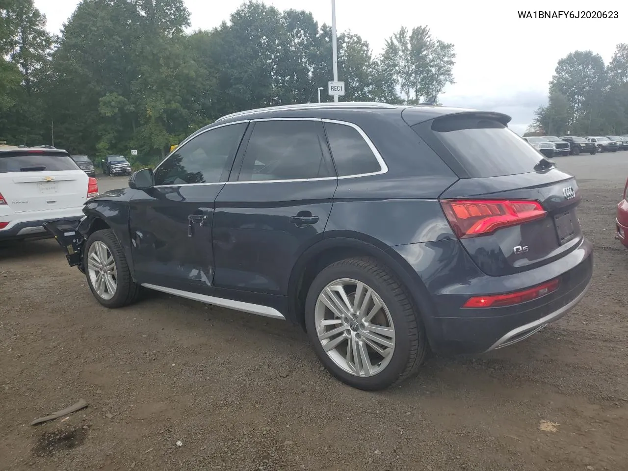 2018 Audi Q5 Premium Plus VIN: WA1BNAFY6J2020623 Lot: 72276934