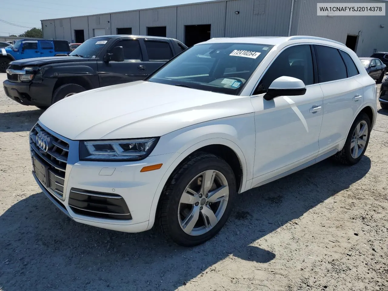 2018 Audi Q5 Prestige VIN: WA1CNAFY5J2014378 Lot: 72410254