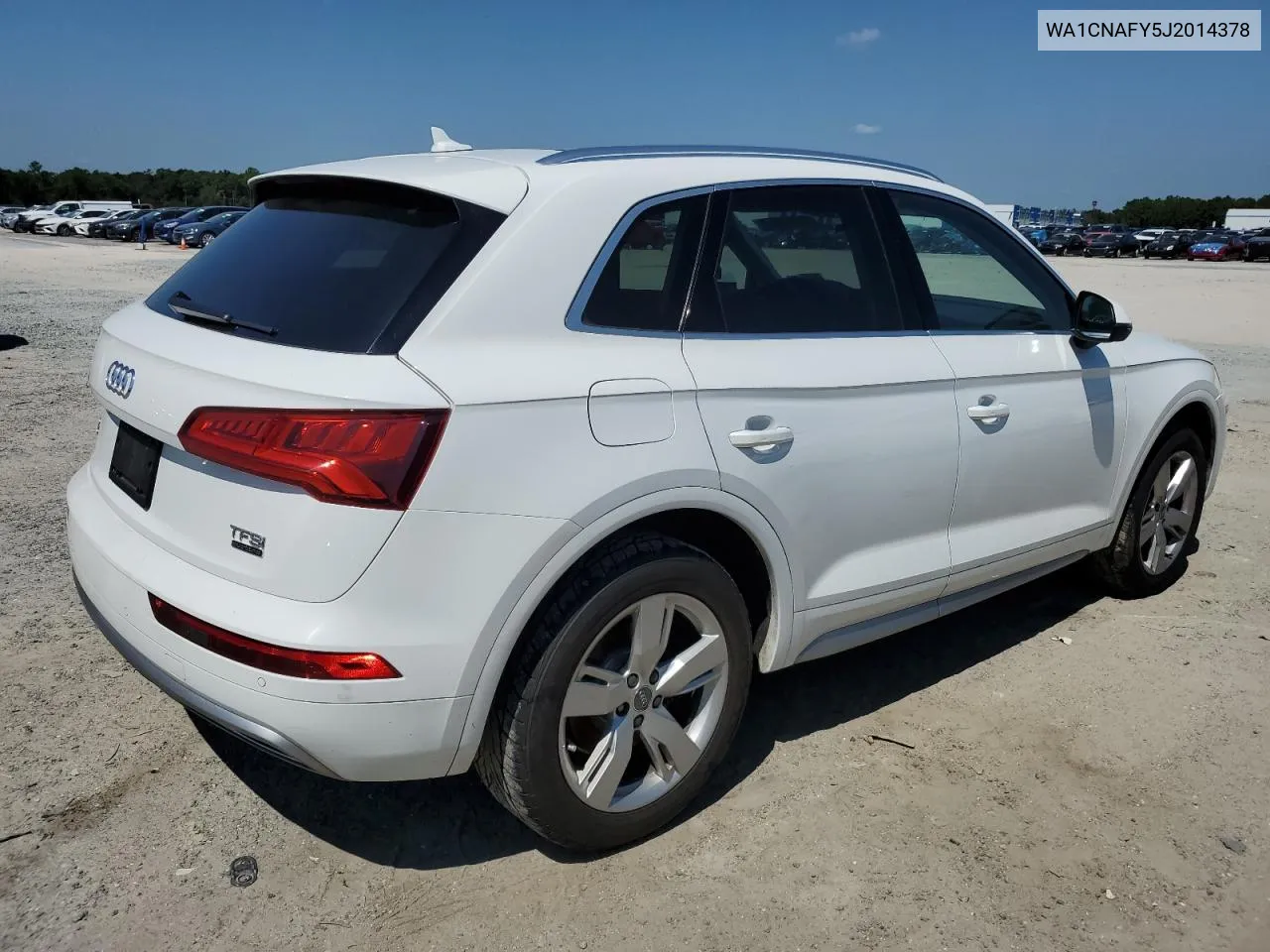 WA1CNAFY5J2014378 2018 Audi Q5 Prestige