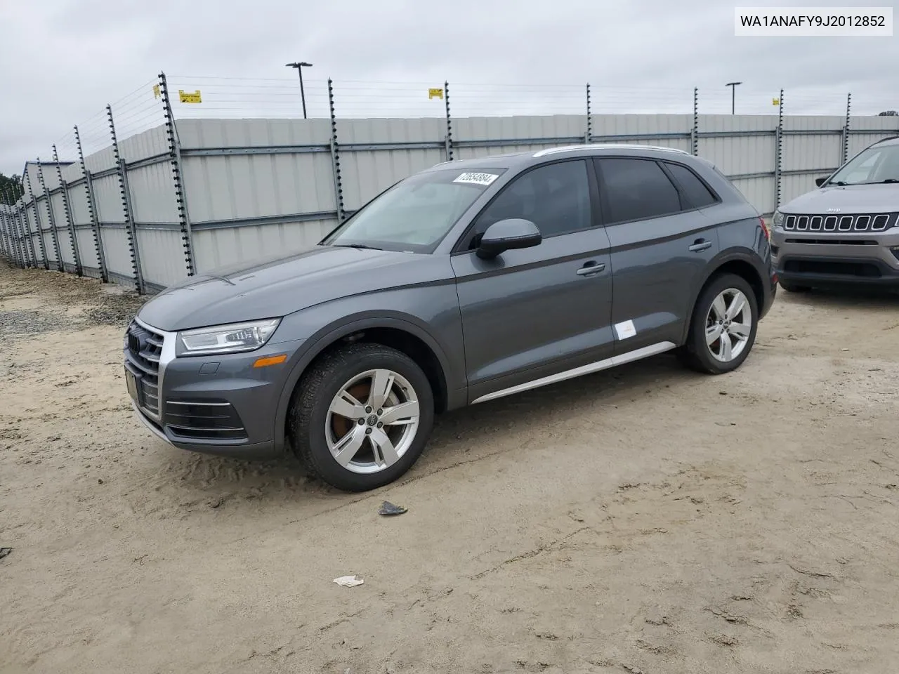 2018 Audi Q5 Premium VIN: WA1ANAFY9J2012852 Lot: 72654884