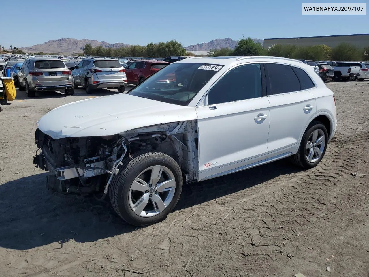 2018 Audi Q5 Premium Plus VIN: WA1BNAFYXJ2097107 Lot: 72727914