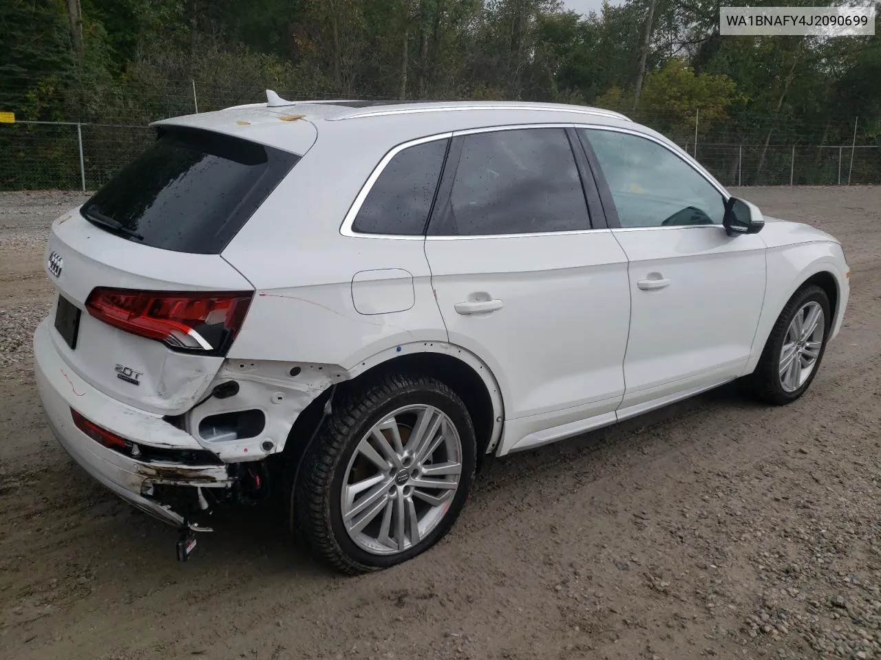 2018 Audi Q5 Premium Plus VIN: WA1BNAFY4J2090699 Lot: 72777294