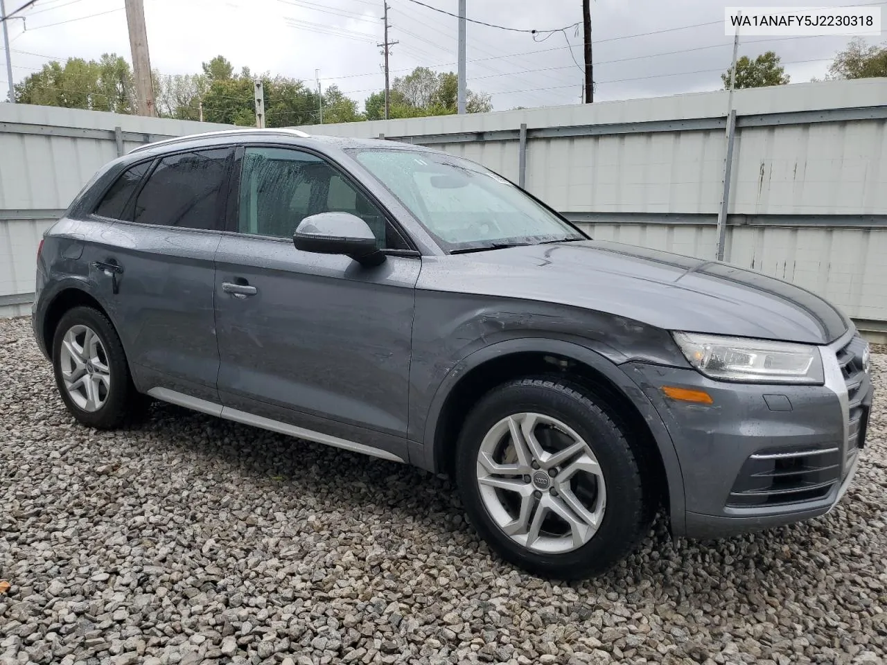 2018 Audi Q5 Premium VIN: WA1ANAFY5J2230318 Lot: 73093854