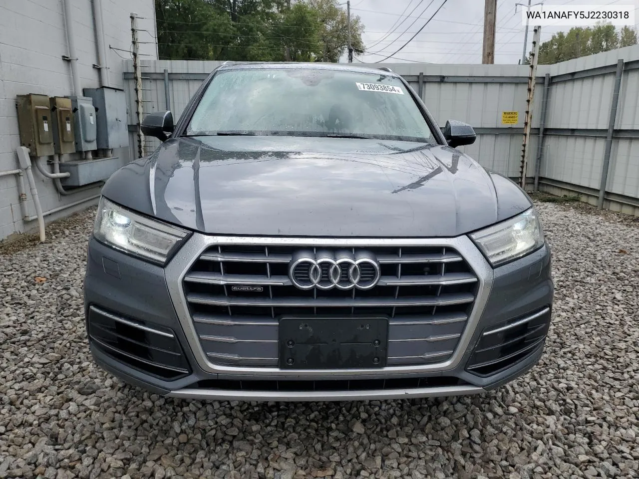 2018 Audi Q5 Premium VIN: WA1ANAFY5J2230318 Lot: 73093854