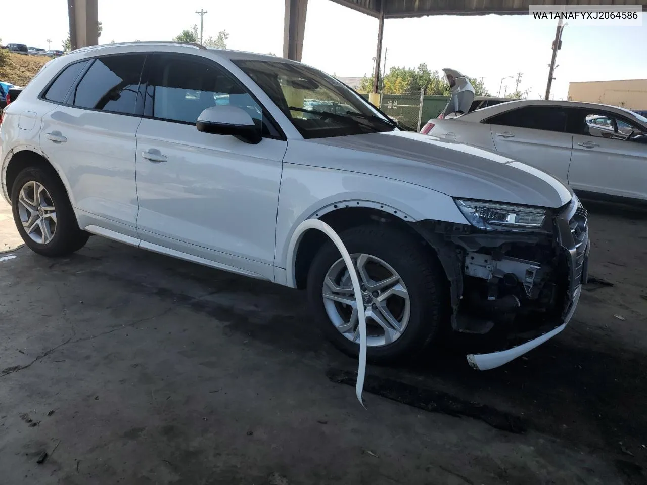 2018 Audi Q5 Premium VIN: WA1ANAFYXJ2064586 Lot: 73351644