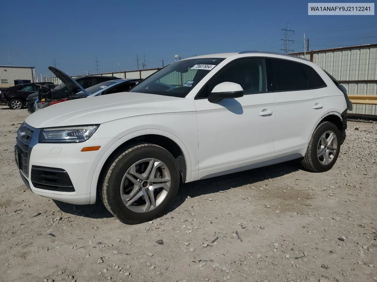 2018 Audi Q5 Premium VIN: WA1ANAFY9J2112241 Lot: 73607654