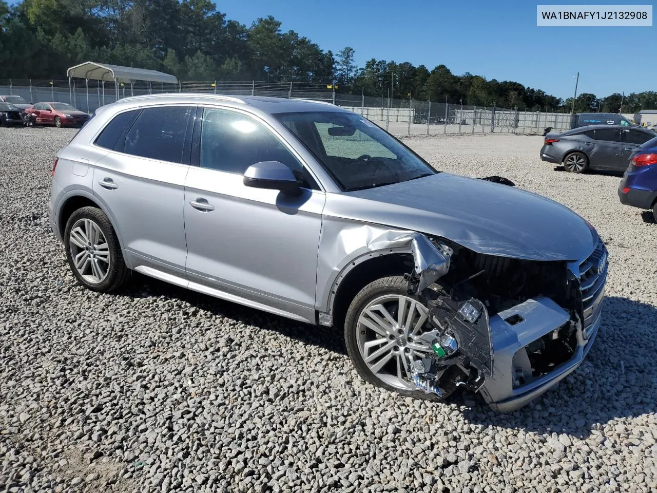 2018 Audi Q5 Premium Plus VIN: WA1BNAFY1J2132908 Lot: 74132864