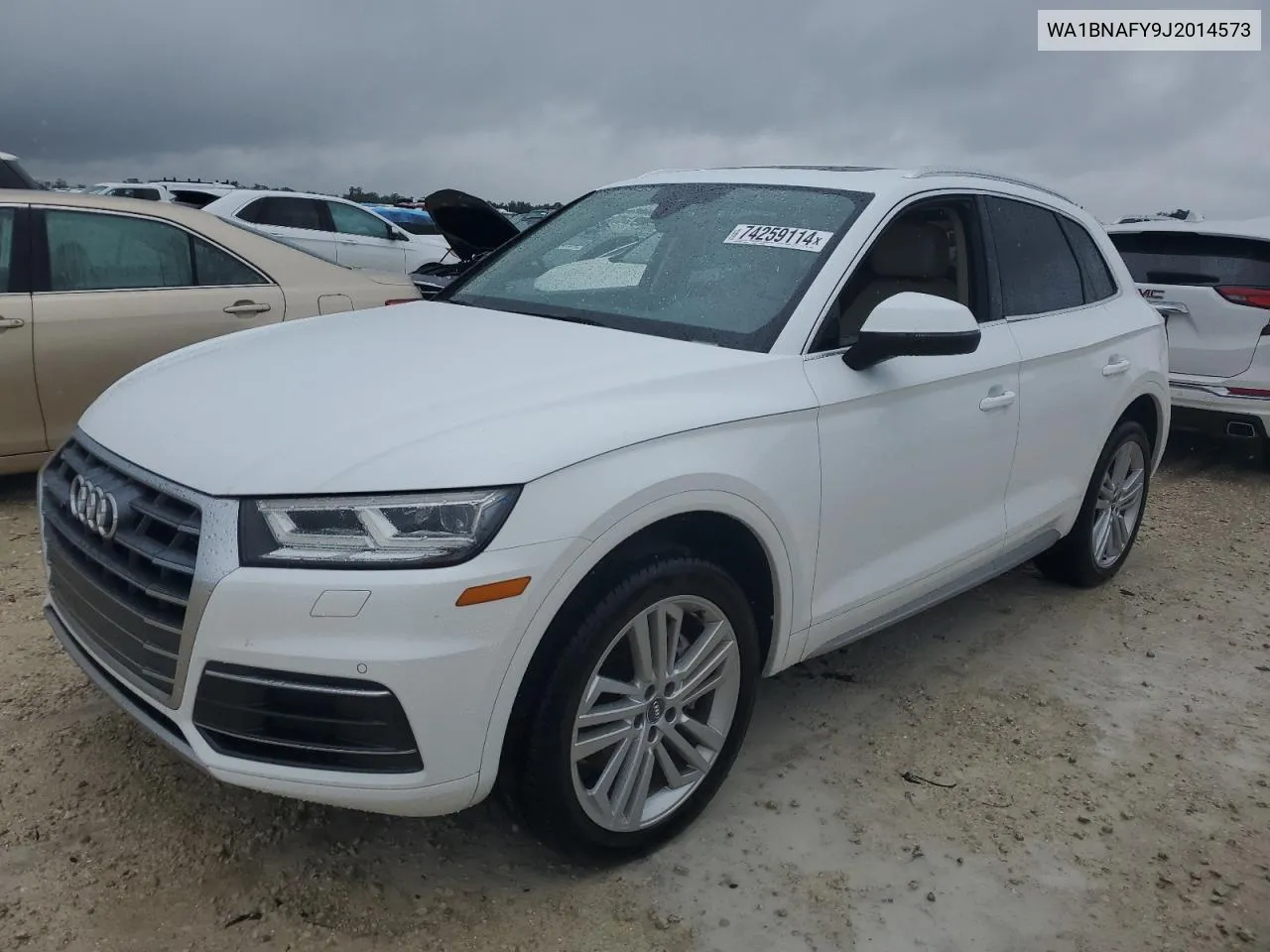 2018 Audi Q5 Premium Plus VIN: WA1BNAFY9J2014573 Lot: 74259114