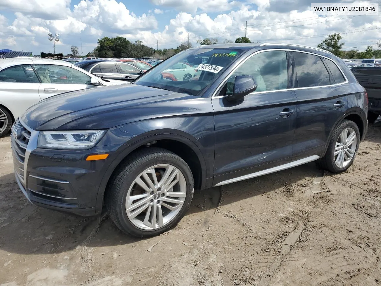 2018 Audi Q5 Premium Plus VIN: WA1BNAFY1J2081846 Lot: 74377994