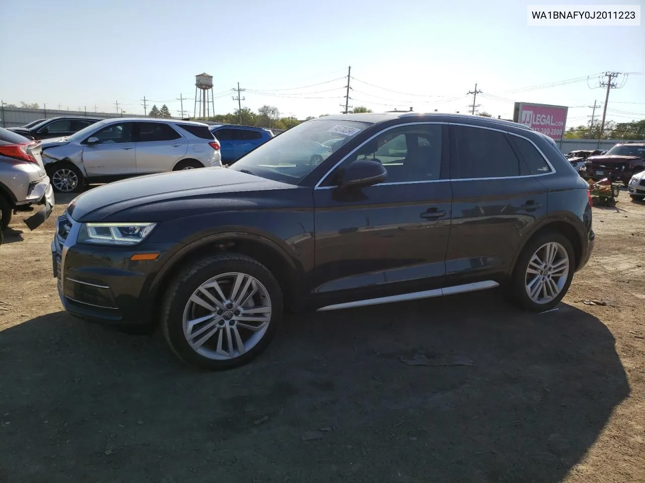 2018 Audi Q5 Premium Plus VIN: WA1BNAFY0J2011223 Lot: 74570234