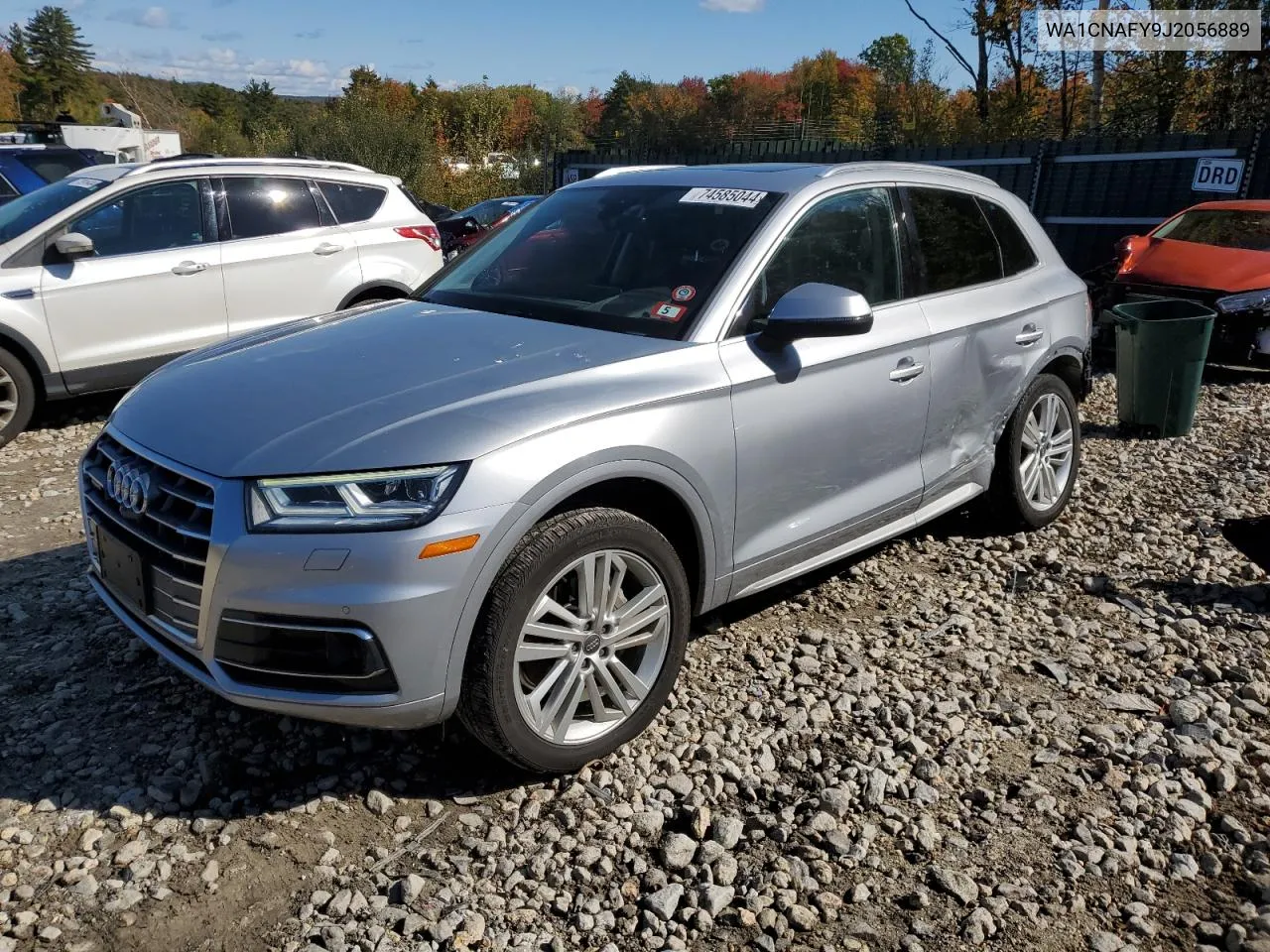 2018 Audi Q5 Prestige VIN: WA1CNAFY9J2056889 Lot: 74585044