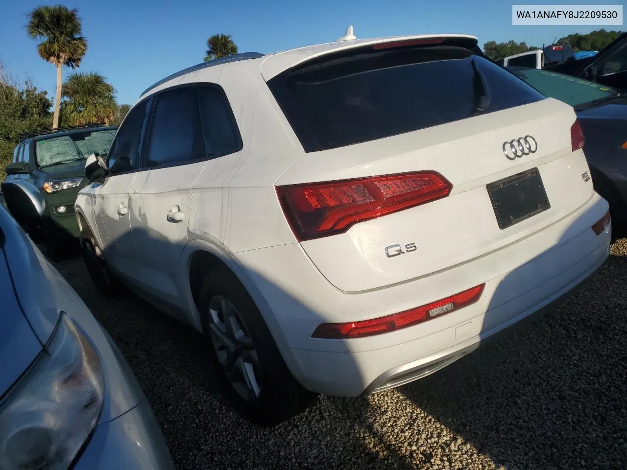 2018 Audi Q5 Premium VIN: WA1ANAFY8J2209530 Lot: 74592294