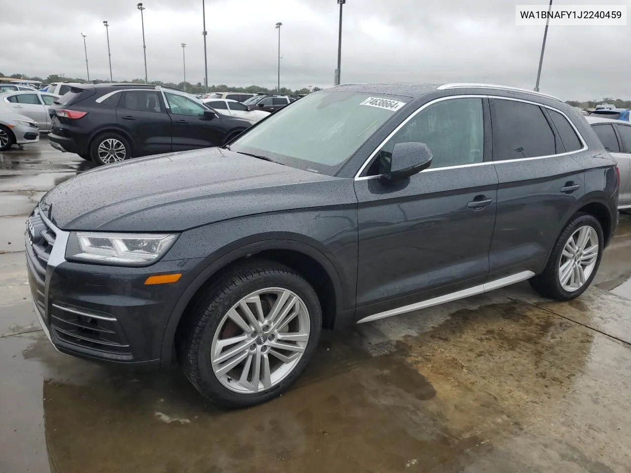 2018 Audi Q5 Premium Plus VIN: WA1BNAFY1J2240459 Lot: 74638664