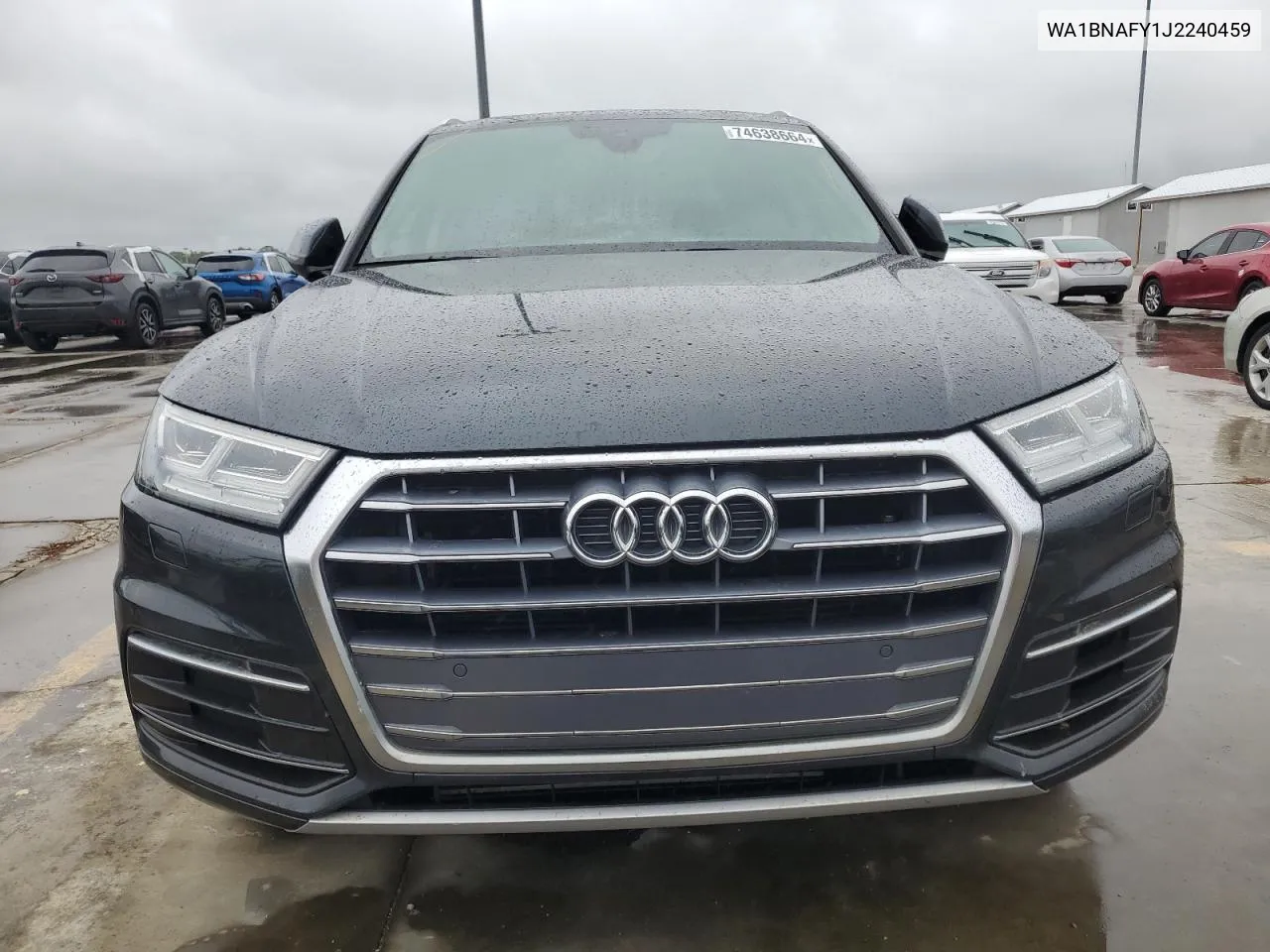 2018 Audi Q5 Premium Plus VIN: WA1BNAFY1J2240459 Lot: 74638664