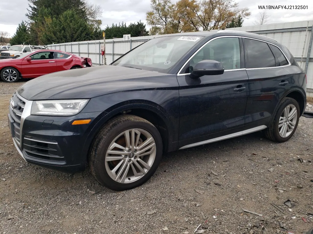 2018 Audi Q5 Premium Plus VIN: WA1BNAFY4J2132501 Lot: 74776034