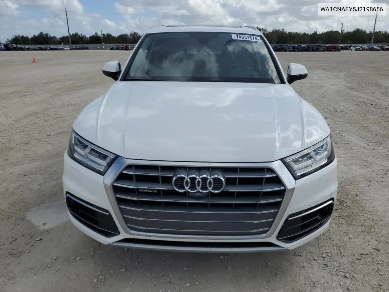 2018 Audi Q5 Prestige VIN: WA1CNAFY5J2198656 Lot: 74831574