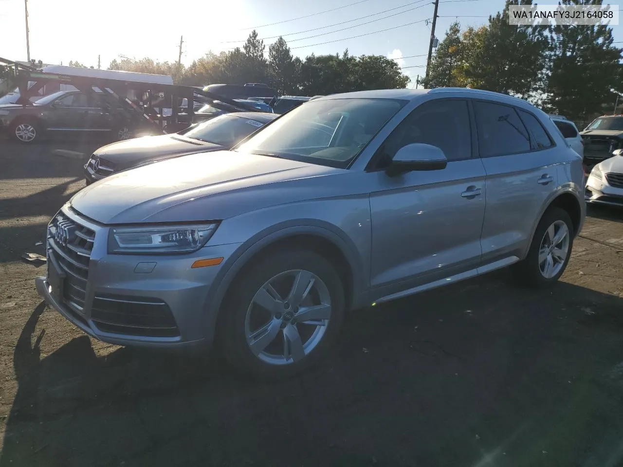 2018 Audi Q5 Premium VIN: WA1ANAFY3J2164058 Lot: 74846784