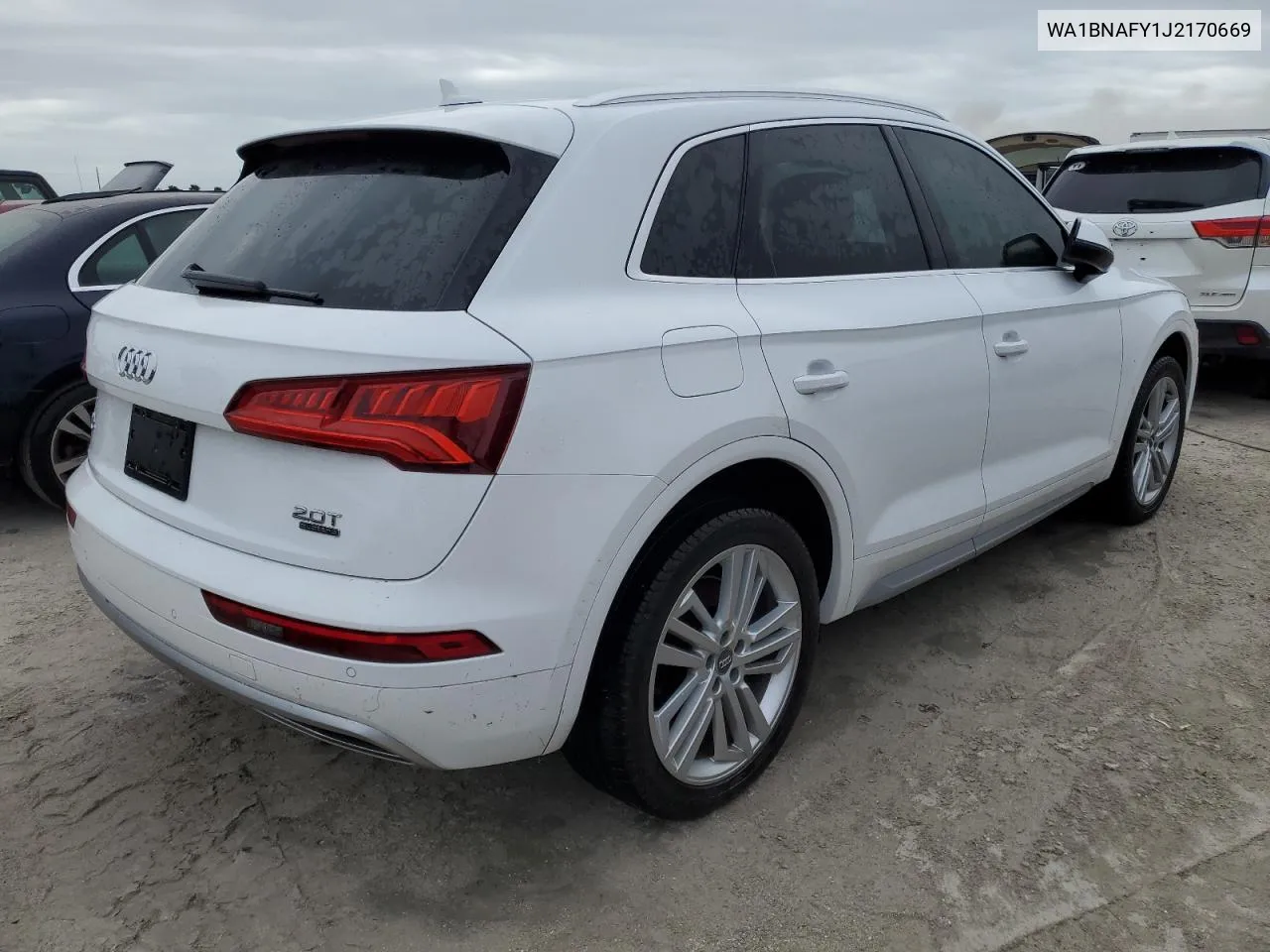 2018 Audi Q5 Premium Plus VIN: WA1BNAFY1J2170669 Lot: 74885224