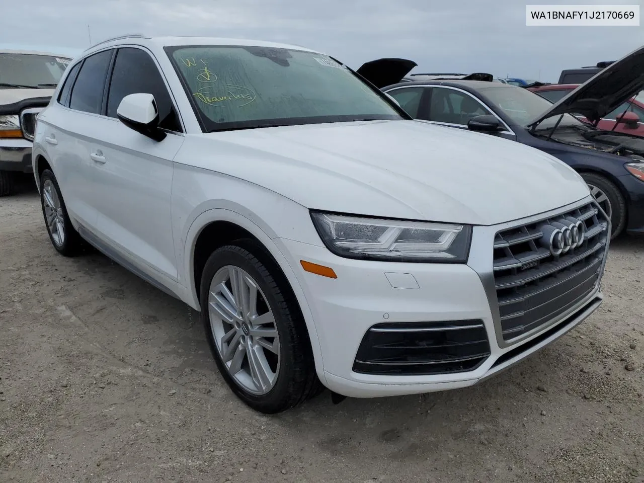 2018 Audi Q5 Premium Plus VIN: WA1BNAFY1J2170669 Lot: 74885224