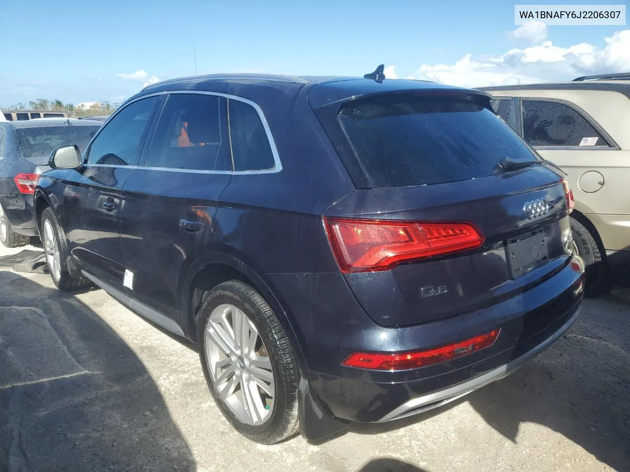 2018 Audi Q5 Premium Plus VIN: WA1BNAFY6J2206307 Lot: 75027894