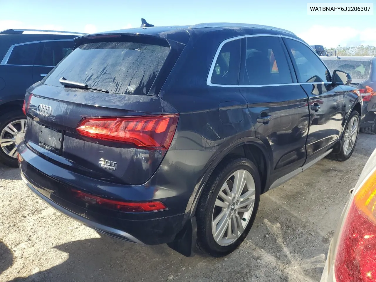 2018 Audi Q5 Premium Plus VIN: WA1BNAFY6J2206307 Lot: 75027894