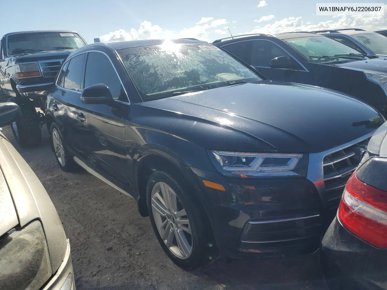 2018 Audi Q5 Premium Plus VIN: WA1BNAFY6J2206307 Lot: 75027894