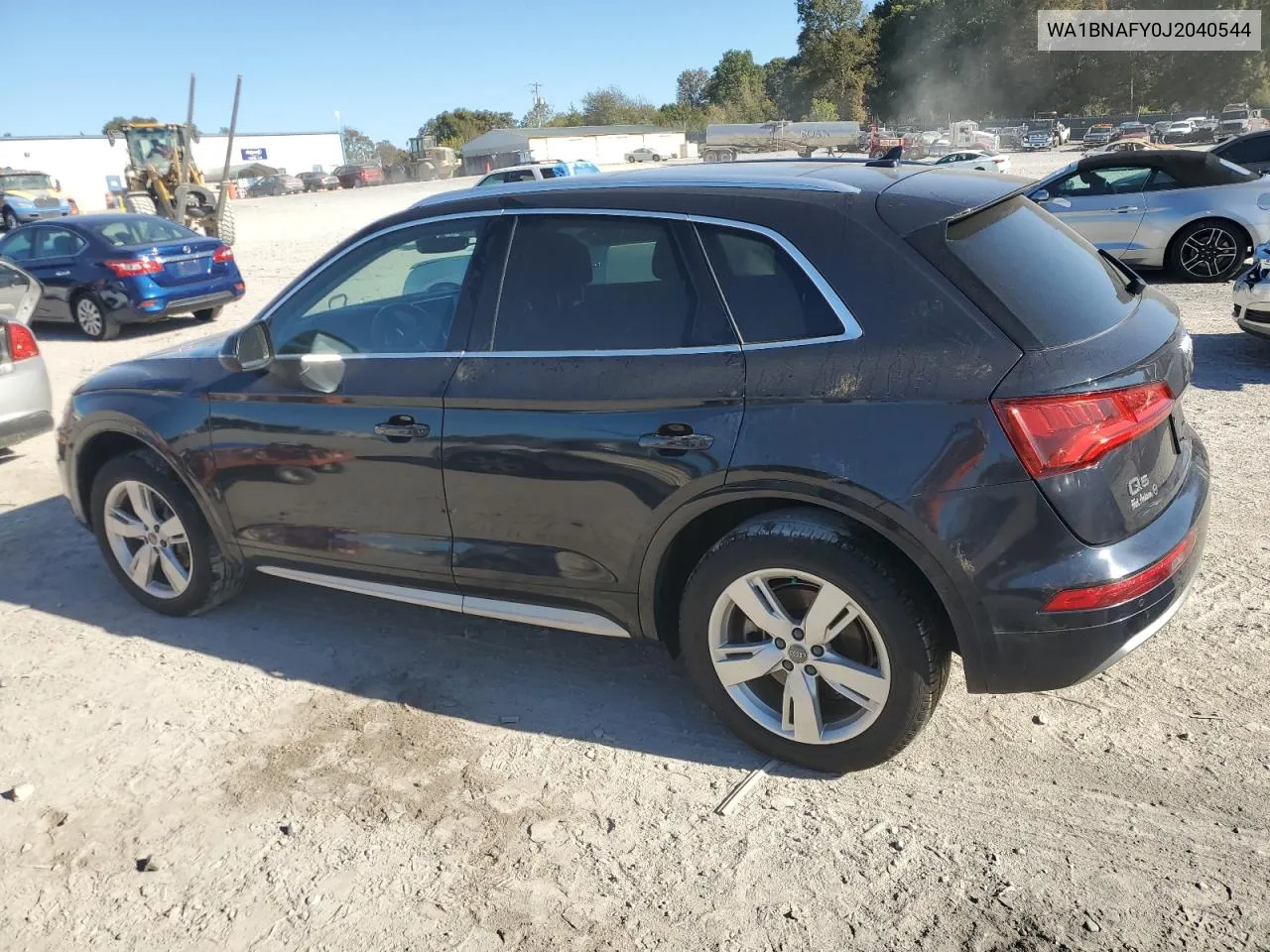 2018 Audi Q5 Premium Plus VIN: WA1BNAFY0J2040544 Lot: 75085644