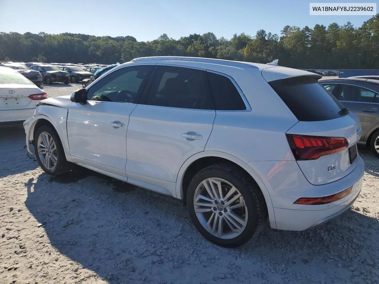 2018 Audi Q5 Premium Plus VIN: WA1BNAFY8J2239602 Lot: 75111494