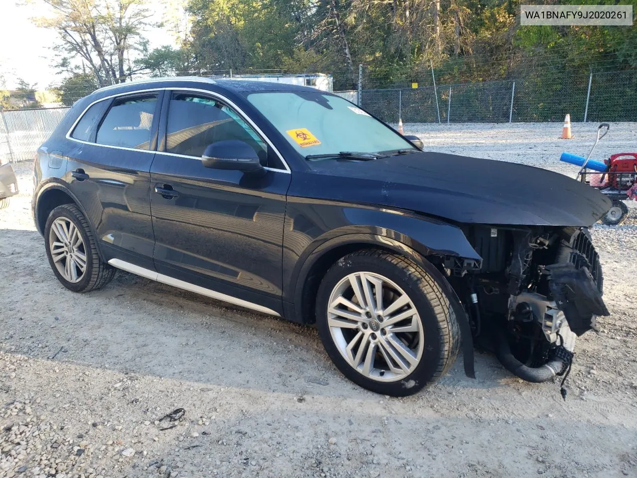 2018 Audi Q5 Premium Plus VIN: WA1BNAFY9J2020261 Lot: 75124274