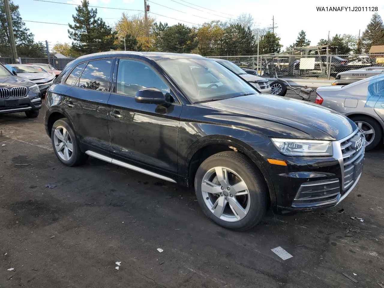 2018 Audi Q5 Premium VIN: WA1ANAFY1J2011128 Lot: 75181254