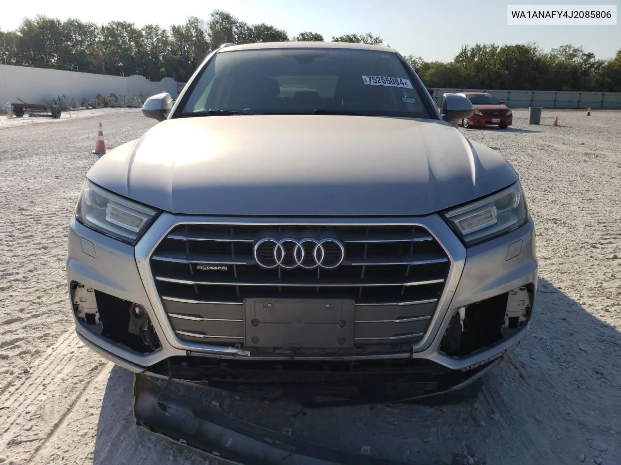 2018 Audi Q5 Premium VIN: WA1ANAFY4J2085806 Lot: 75255084