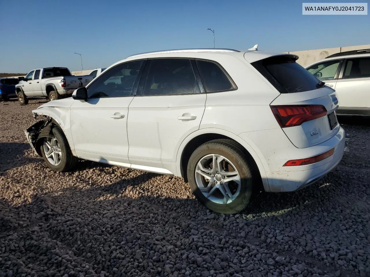 2018 Audi Q5 Premium VIN: WA1ANAFY0J2041723 Lot: 75274374