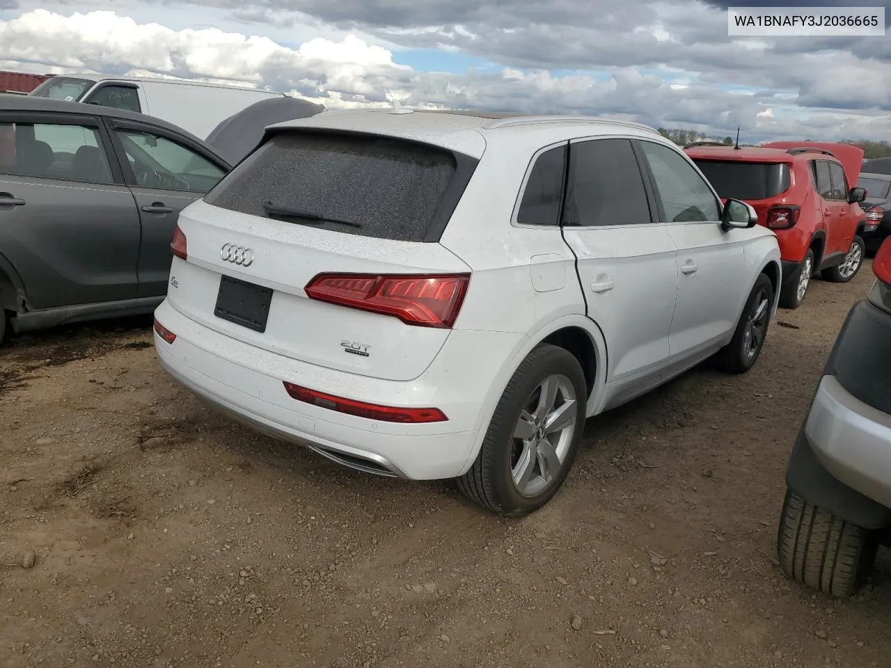 2018 Audi Q5 Premium Plus VIN: WA1BNAFY3J2036665 Lot: 75297554