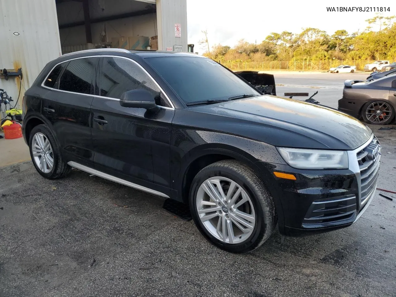 2018 Audi Q5 Premium Plus VIN: WA1BNAFY8J2111814 Lot: 75396884