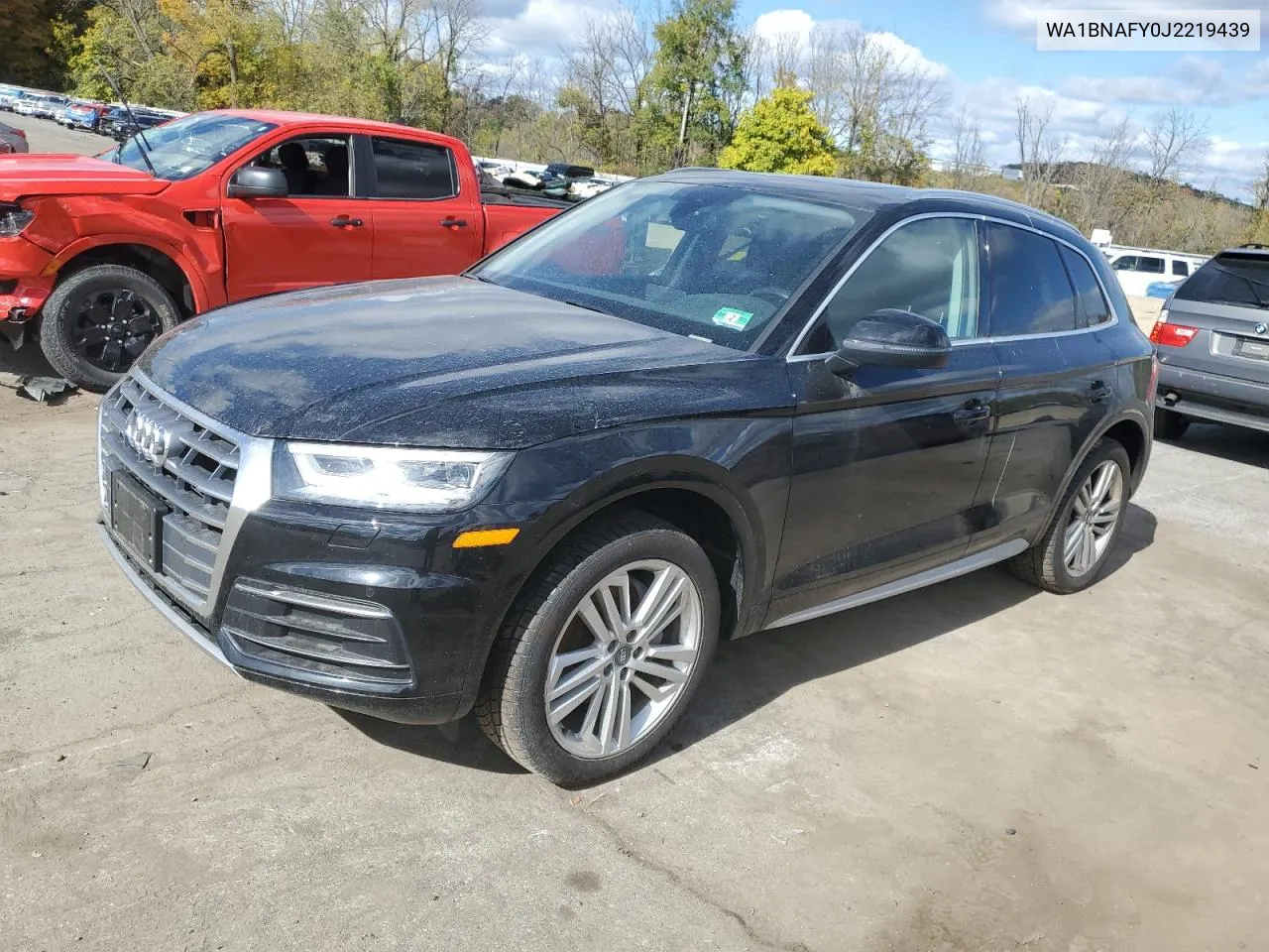 2018 Audi Q5 Premium Plus VIN: WA1BNAFY0J2219439 Lot: 75533514