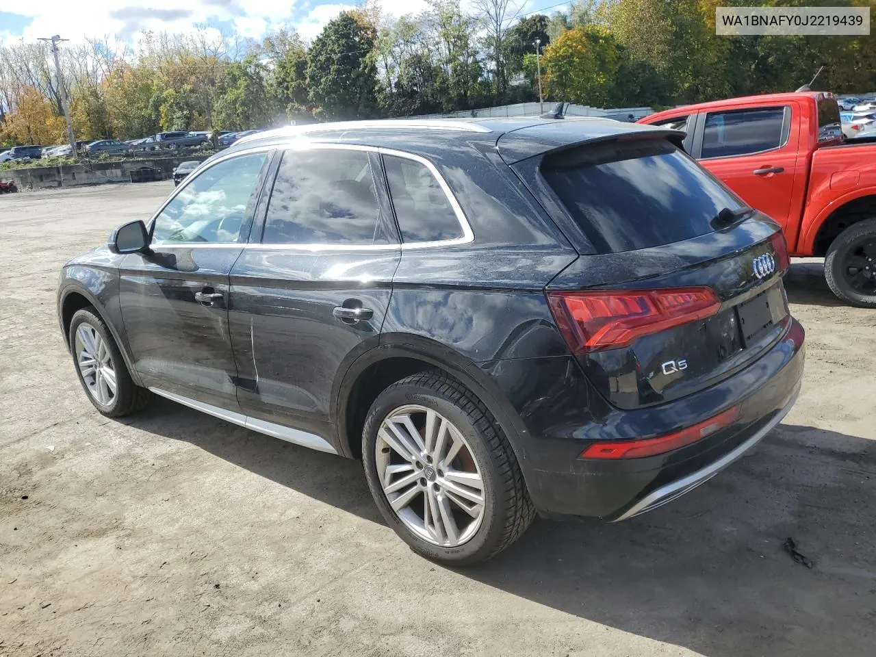 2018 Audi Q5 Premium Plus VIN: WA1BNAFY0J2219439 Lot: 75533514