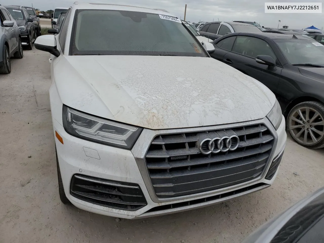 2018 Audi Q5 Premium Plus VIN: WA1BNAFY7J2212651 Lot: 75573484