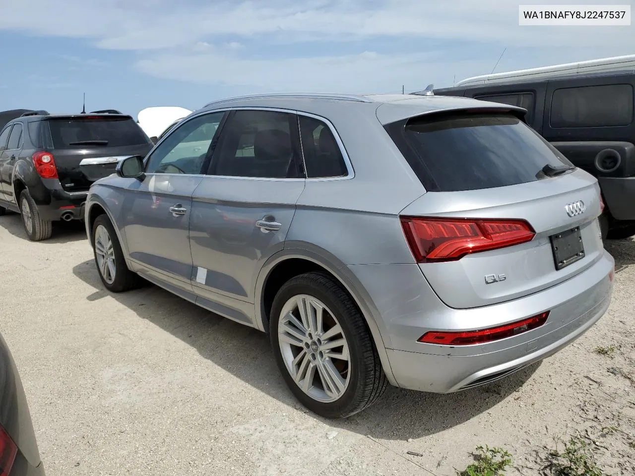 2018 Audi Q5 Premium Plus VIN: WA1BNAFY8J2247537 Lot: 75622854