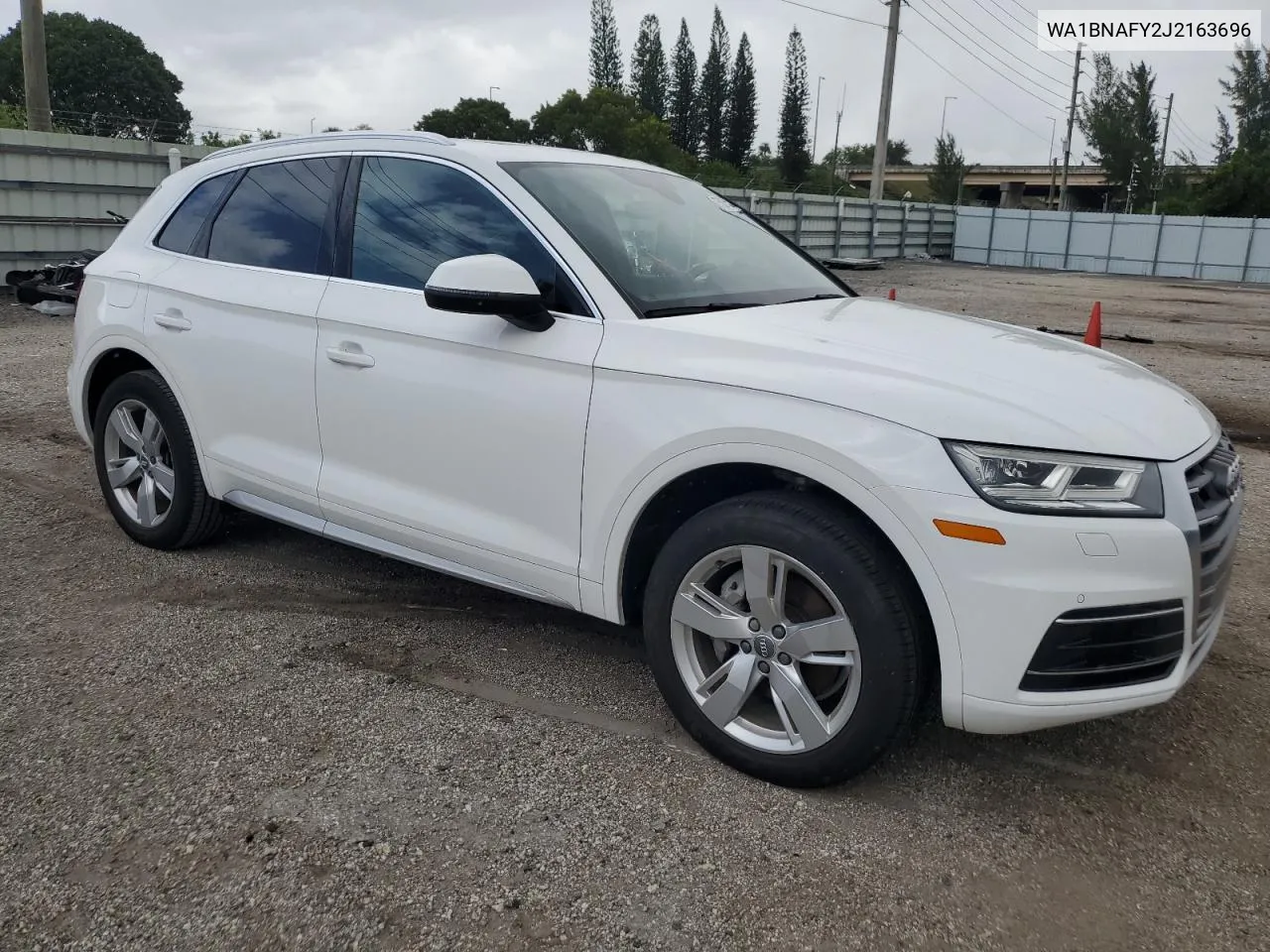 2018 Audi Q5 Premium Plus VIN: WA1BNAFY2J2163696 Lot: 75861804