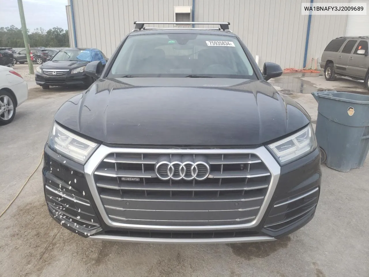 2018 Audi Q5 Premium Plus VIN: WA1BNAFY3J2009689 Lot: 75935834