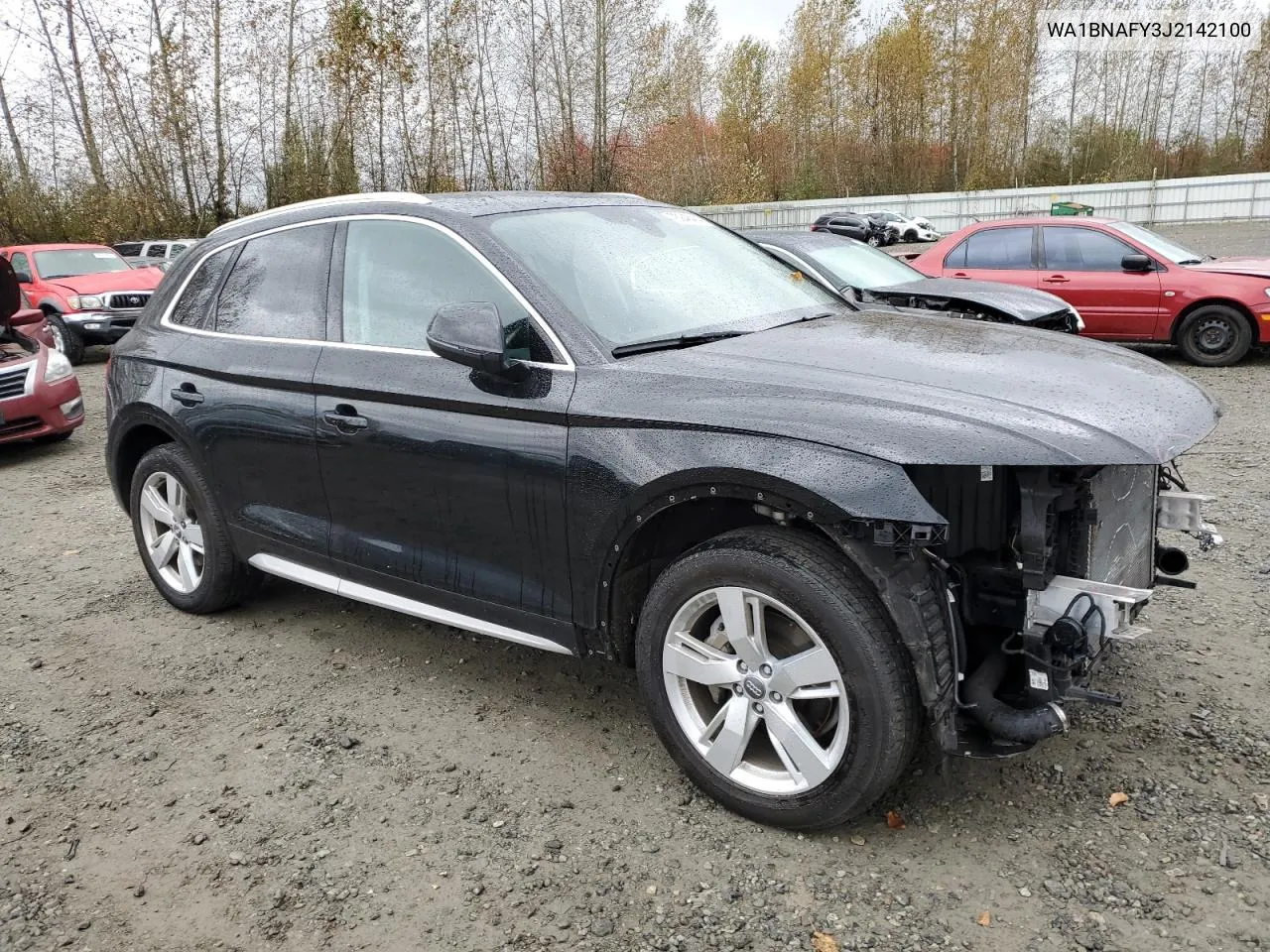 2018 Audi Q5 Premium Plus VIN: WA1BNAFY3J2142100 Lot: 75948414