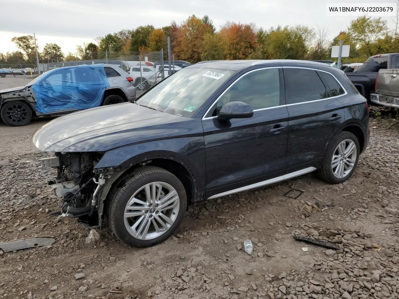 2018 Audi Q5 Premium Plus VIN: WA1BNAFY6J2203679 Lot: 76257964