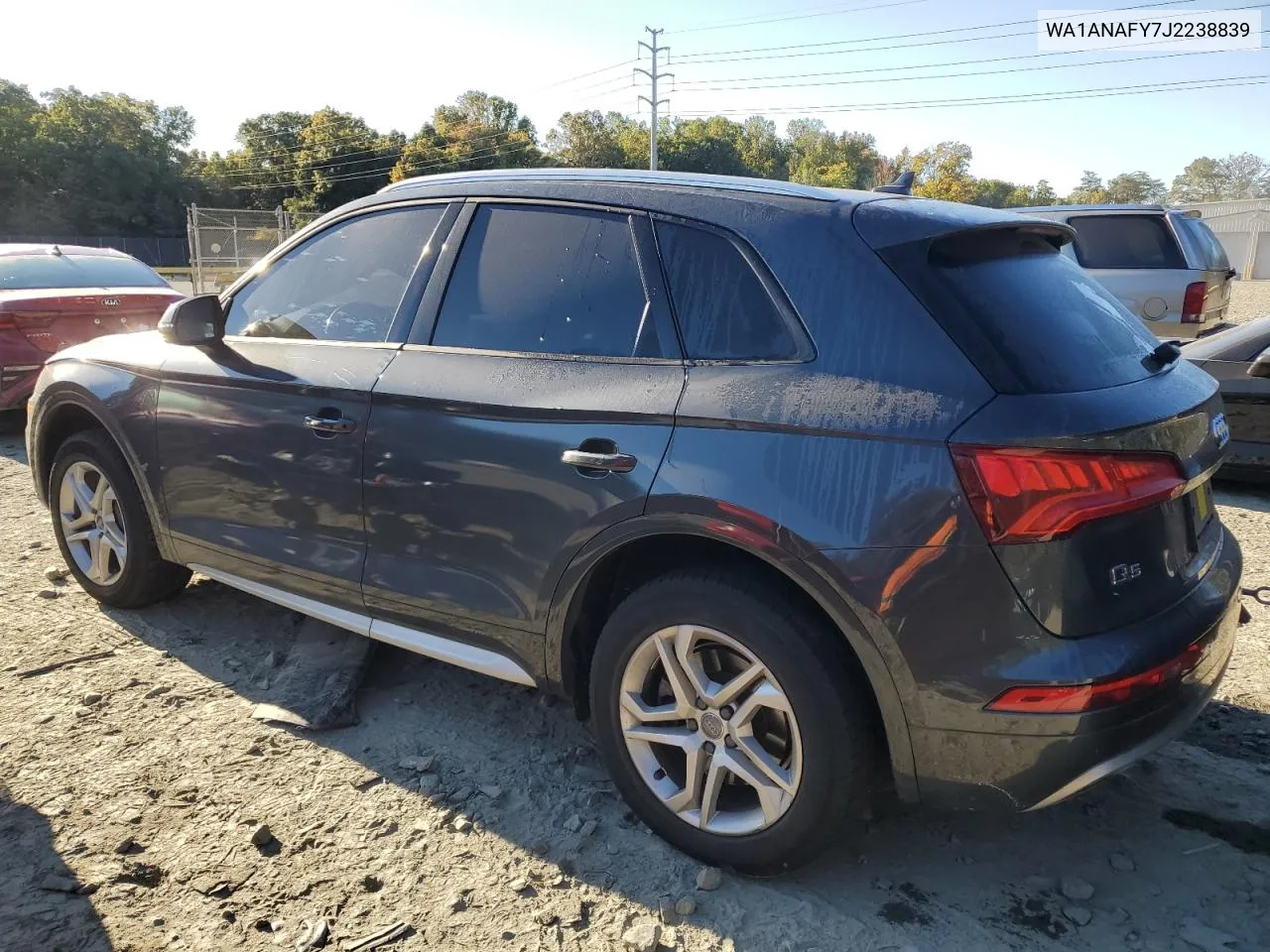 2018 Audi Q5 Premium VIN: WA1ANAFY7J2238839 Lot: 76375724